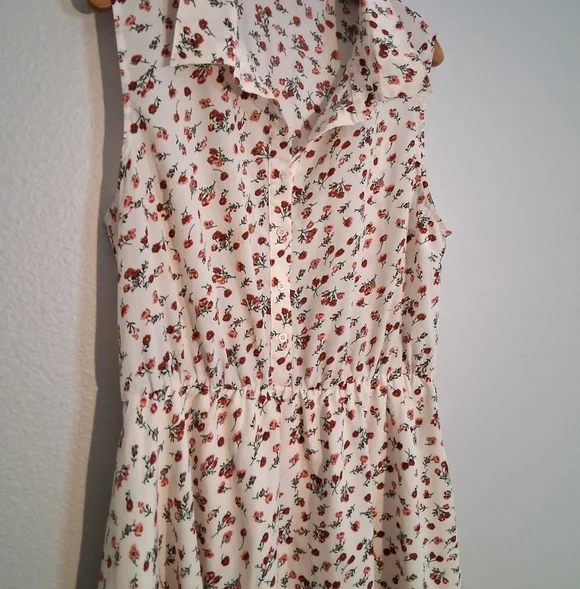 Allegra K Floral Dress XL - Picture 2 of 3